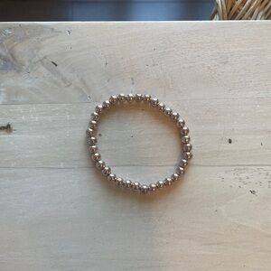 Elegant Gold Beaded Bracelet